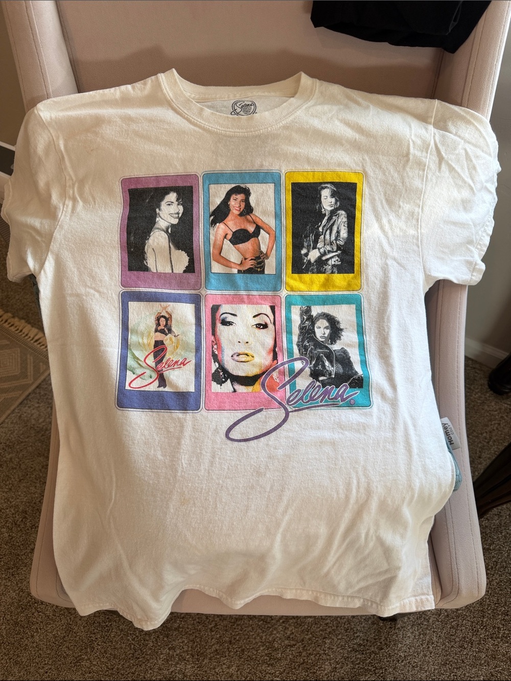 Selena Quintanilla texmex tejano queen tshirt t. 100% cotton. Good condition.